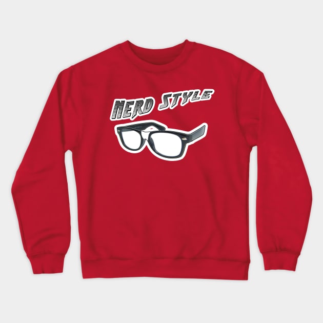 NerdStyle 2.0 Crewneck Sweatshirt by Random77